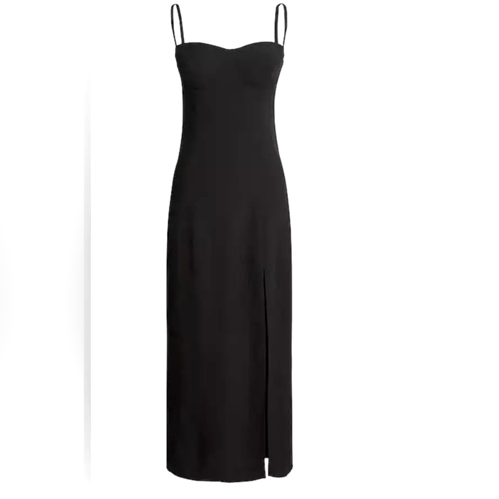 j crew collection invite dress crepe black - NWT - Size 12